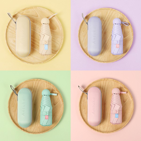 Dù Mini Dạng Con Nhộng Chống Tia UV