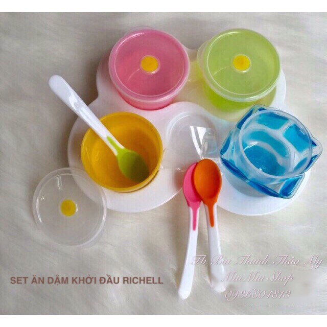 Bộ ăn dặm khởi đầu Richell