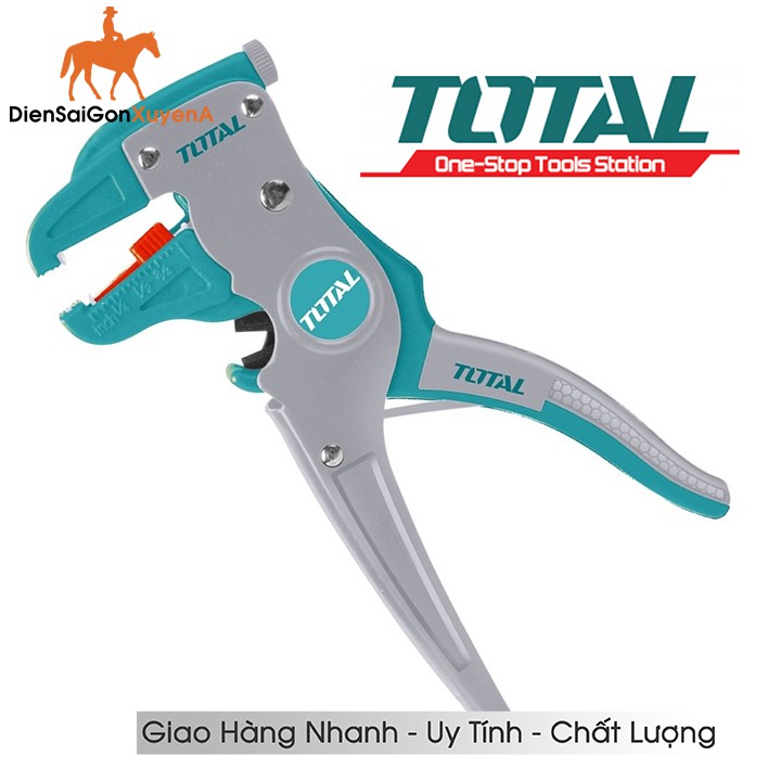 Kìm kiềm tuốt dây điện mỏ quạ 7inch Total THT15606 - DSG