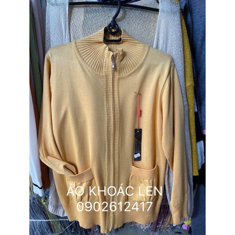 ÁO KHOÁC LEN DÂY KÉO HOẶC NÚT SIZE TO DƯỚI 73kg 245k | BigBuy360 - bigbuy360.vn