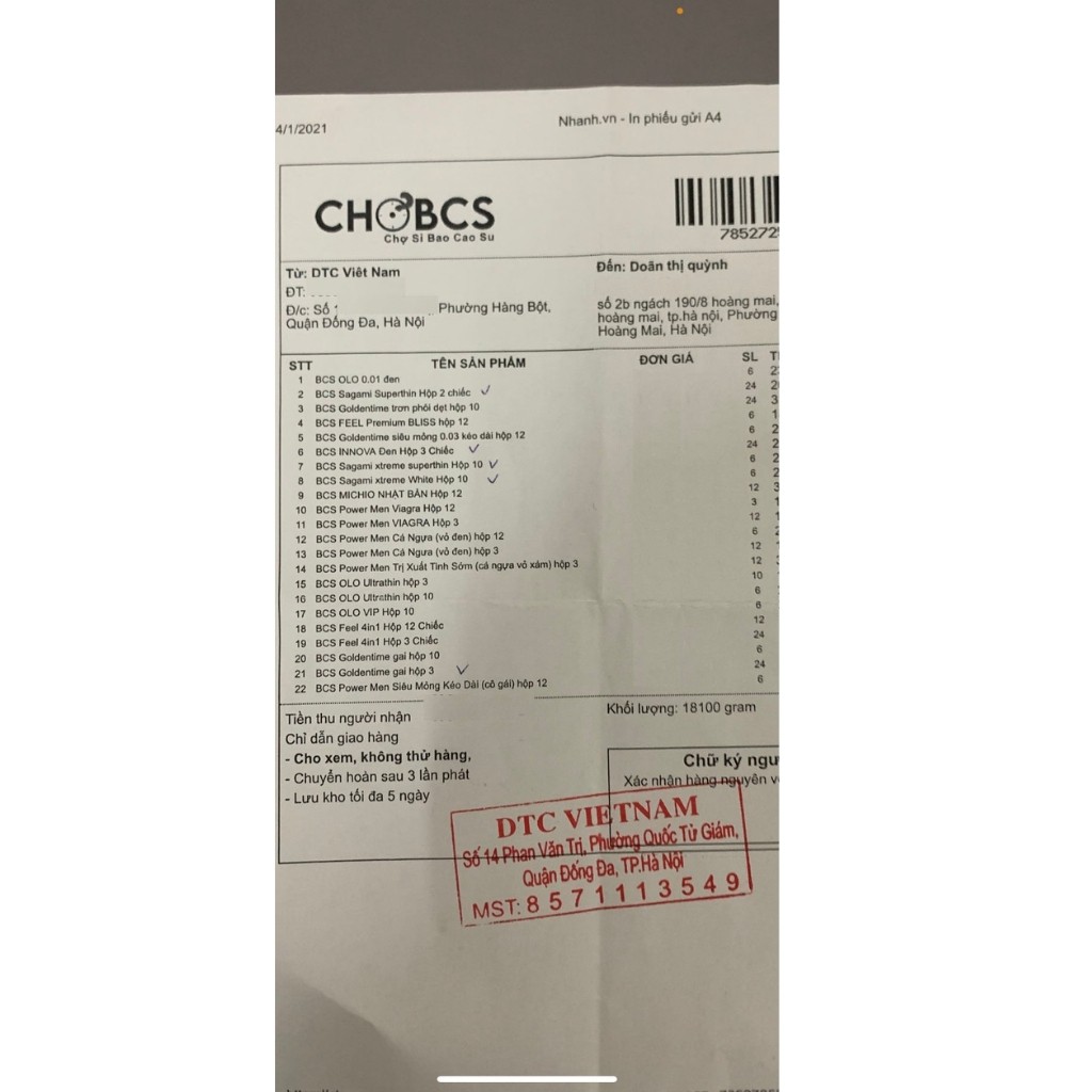 Bao Cao SuFreeshipPower Men gai Cá Ngựa Hàn Quốc Hộp 12 Chiếc