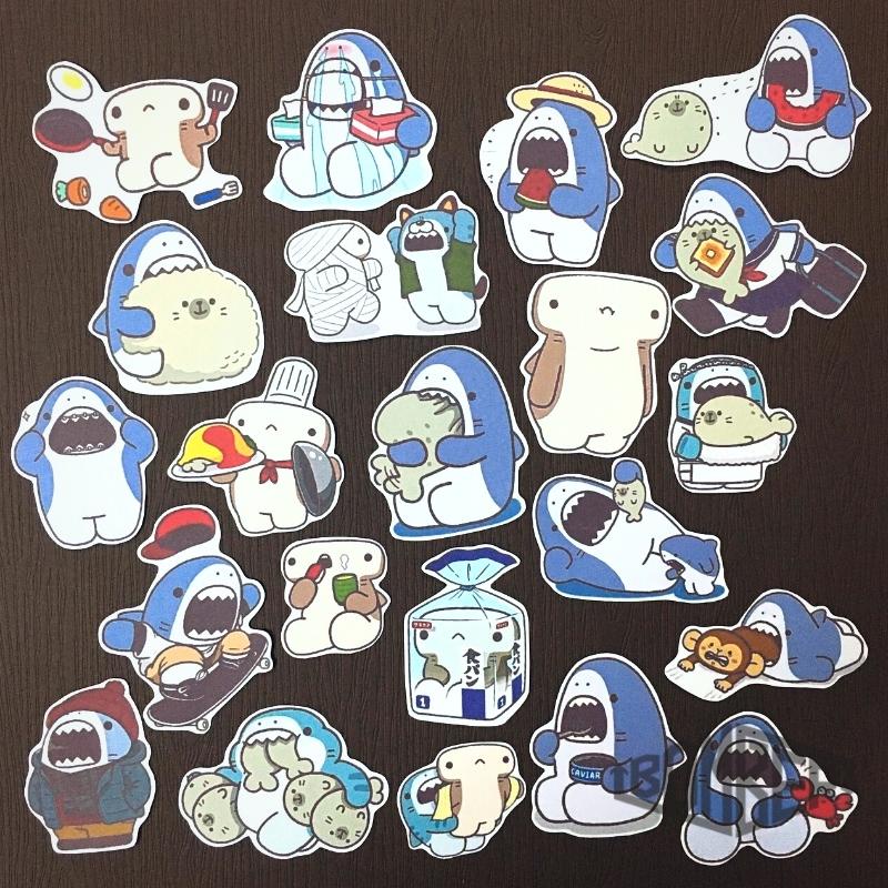Set 12-25pc sticker decal theo chủ đề