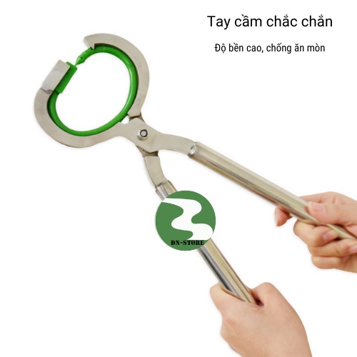Kìm bấm mũi bò vòng nhựa Dương Ninh hỗ trợ xỏ mũi gia xúc KM202