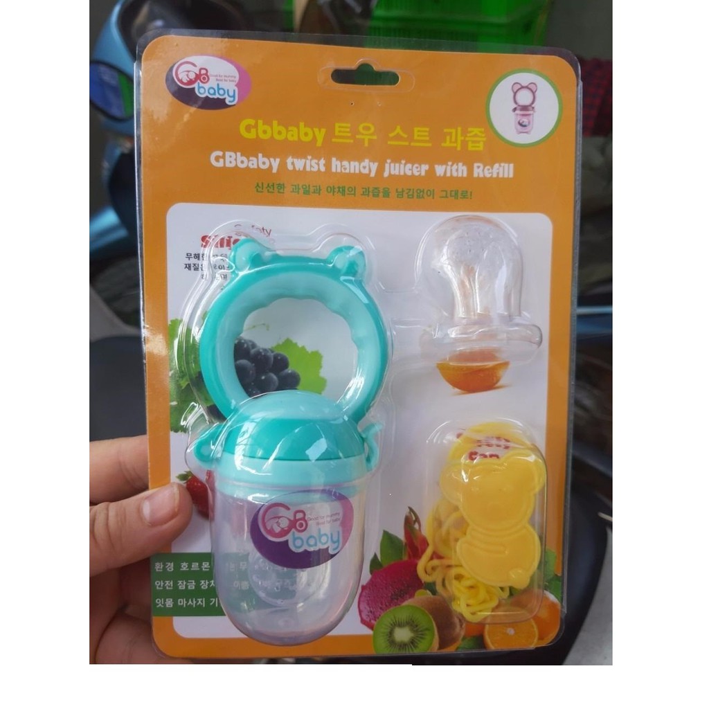 Túi Ăn Dặm , túi nhai chống hóc vỉ GB