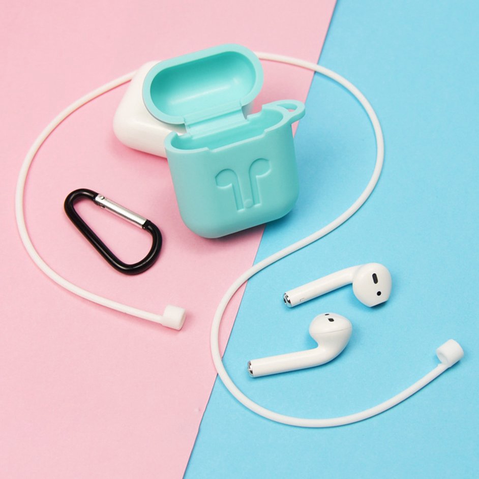 Phụ kiện silicon chống thất lạc cho tai nghe Apple Airpods