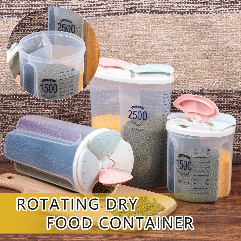 .Hộp Nhựa Đựng Ngũ Cốc Có Nắp Đậy Tiện Dụng
