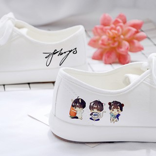 [Order] Giày in hình vẽ chibi TFBOYS
