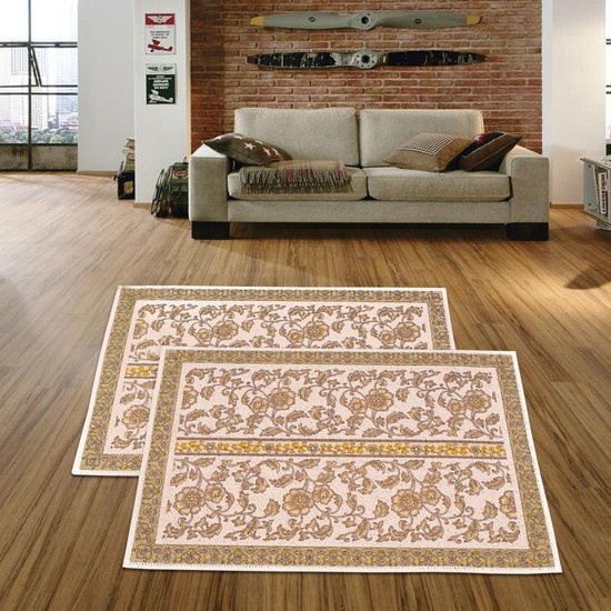 Thảm Chùi Chân Carmi Beige Elegance sang trọng, tiện lợi Kích Thước 45x65 cm