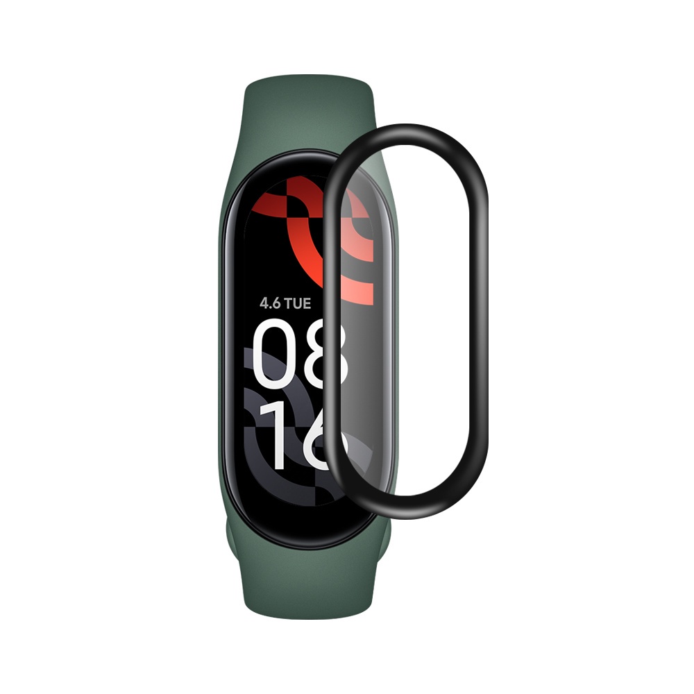 Miếng Dán 3D Trong Suốt Chống Trầy Bảo Vệ Màn Hình Cho Đồng Hồ Thông Minh Mi Band 7