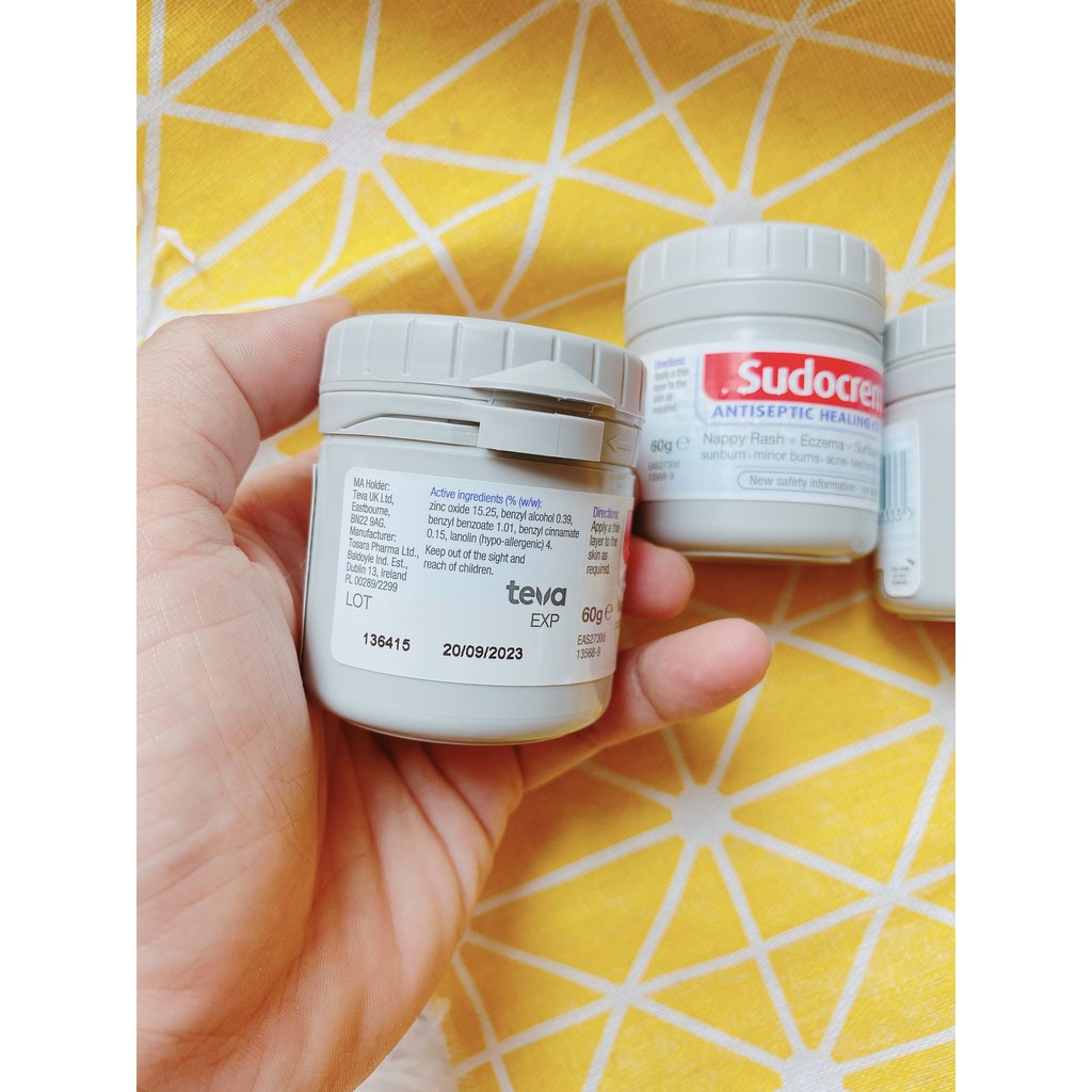 [CHUẨN AIR] Kem chống hăm sudocrem 60g