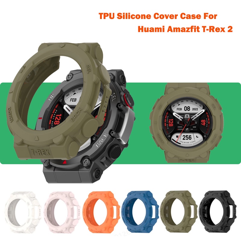 Vỏ Bảo Vệ Bằng TPU Silicon Cho Huami Amazfit T-Rex 2