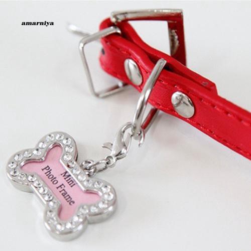 Mặt kim loại khắc tên chống lạc gắn trang trí vòng cổ thú cưng