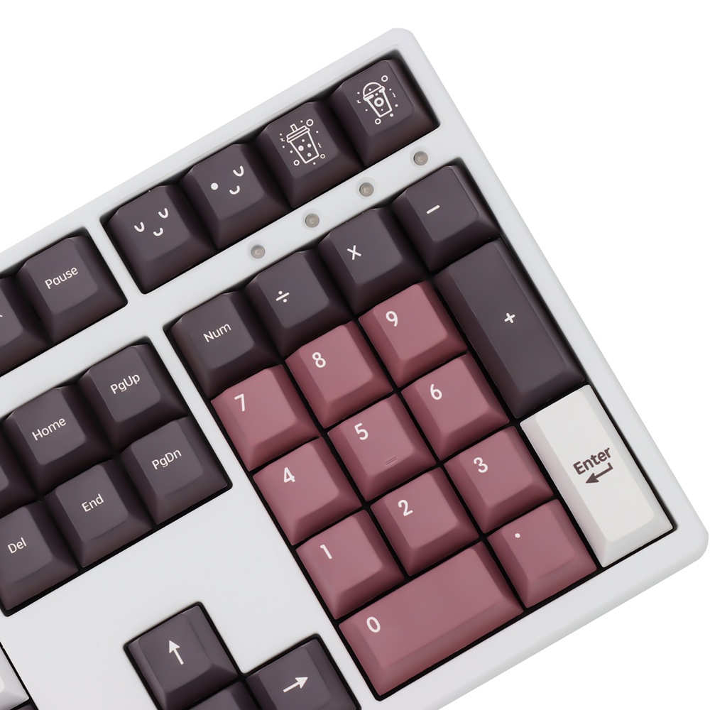 GMK Bingsu Keycap Set 129 Nút Bàn Phím PBT 61 / 64 / 68 / 84 / 100 / 104 Thay Thế Cho Bàn Phím Cơ