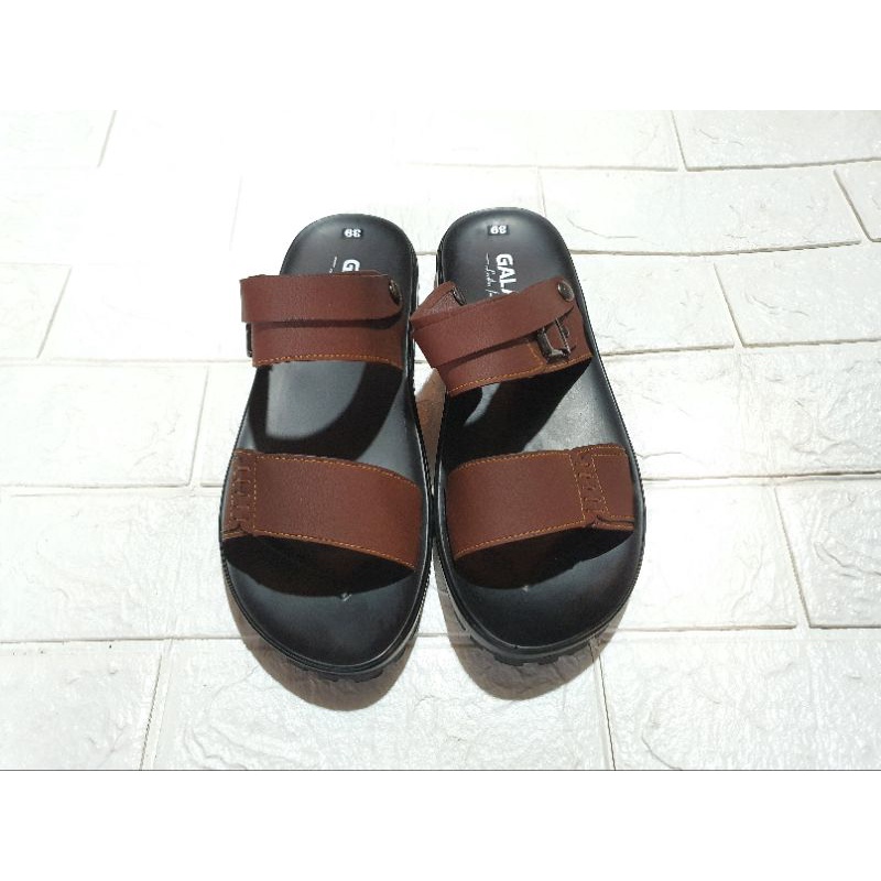 Sandal da Trường An quai ngang (size 38-42)