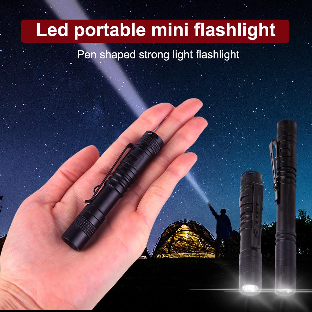 Đèn Pin LED Dạng Kẹp Chống Trượt Chống Thấm Nước Di Động Đa Ứng Dụng Cho Hoạt Động Ngoài Trời