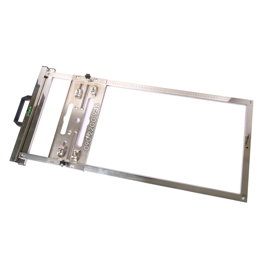 Khung cố định máy cắt gỗ | bộ cữ đẩy | khung cữ cắt gạch | soi gỗ | cắt cốt pha | hàng xịn INOX | 7in cỡ lưỡi 100 -185mm