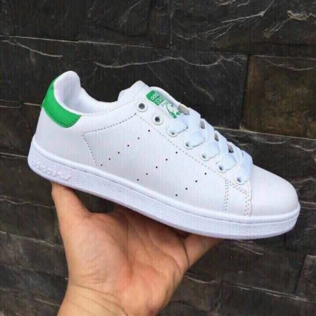[SALE SỐC-SẴN HÀNG] Giày stansmith gót xanh lá. Fullsize Nam Nữ 36-44