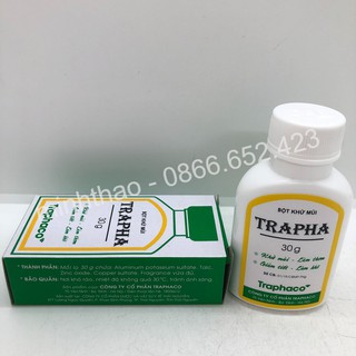 Bột Khử Mùi Trapha 30g