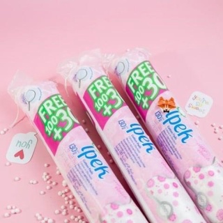Combo 3 Bông tẩy trang ipek 100% cotton Thổ Nhĩ Kỳ loại 130 miếng/cây