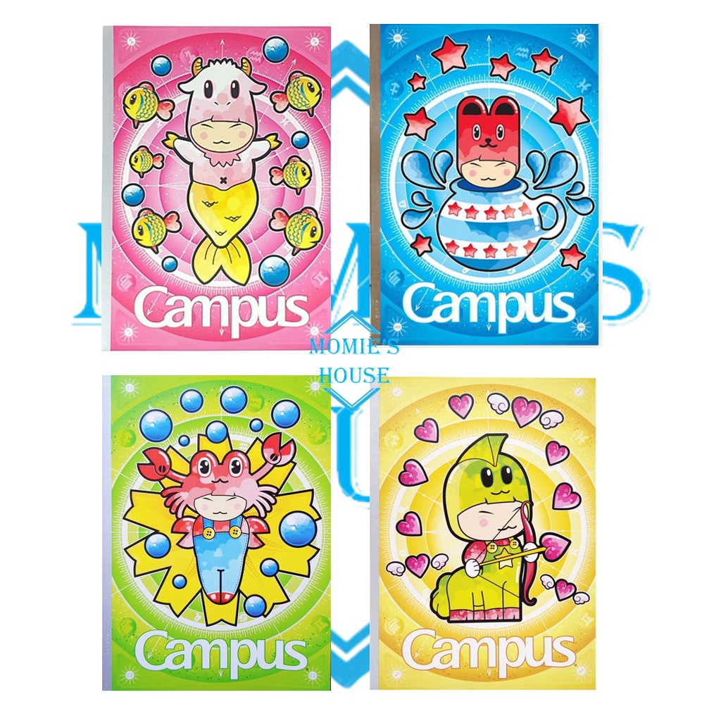 Vở kẻ ngang Campus Smart Horoscope, Vở kẻ ngang Cung hoàng đạo, Vở Campus kẻ ngang có chấm