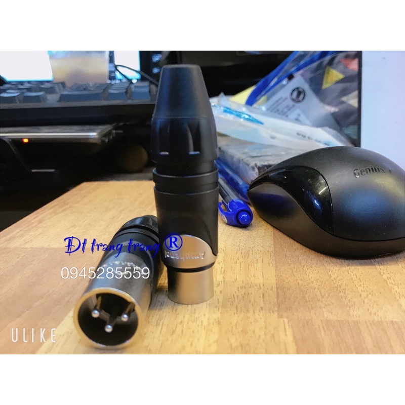 Dây 1 đầu canon cái 1 đầu 6ly ,dây micro cao cấp