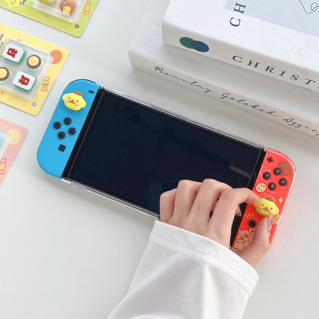 Nắp Nút Bấm Điều Khiển Tay Cầm Chơi Game Nintendo Switch OLED Lite Hình Melody Dễ Thương
