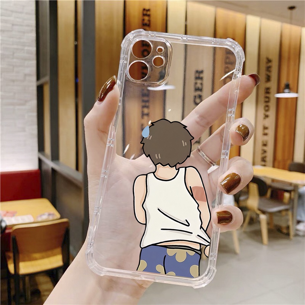 Ốp lưng iphone cặp đôi dạy chồng dẻo trong suốt case 14plus 14 pro max 13 12 promax 11 mini 6 6s 7 8 plus x xr xs Se