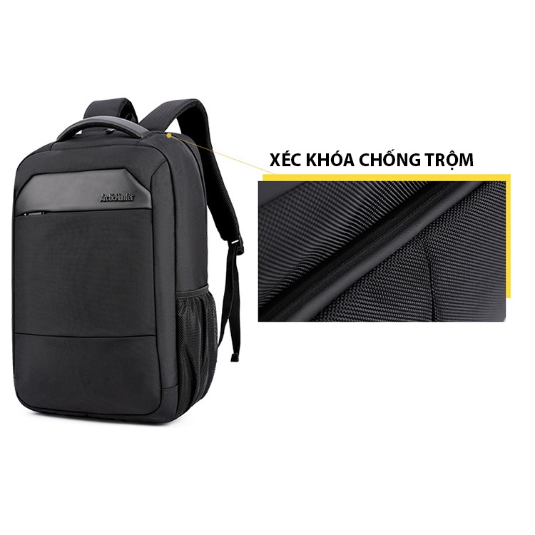 Balo cao cấp Arctic Hunter B00111 chống sốc cho laptop, chống thấm nước, phù hợp đi học, đi làm, công tác ngắn ngày.