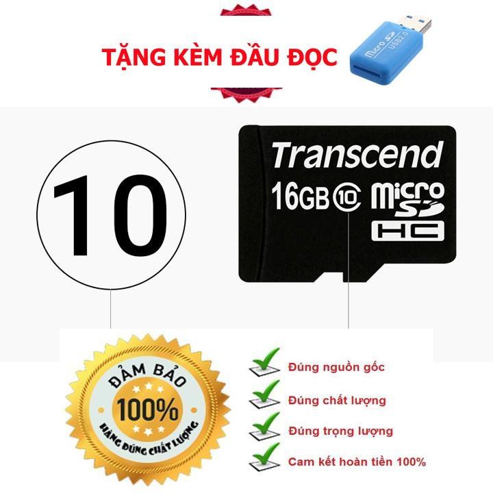 Thẻ Nhớ Micro 16Gb - Tặng Đầu Đọc Mini | WebRaoVat - webraovat.net.vn