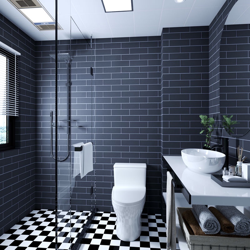 Giấy Dán Tường Dày Dặn Chống Thấm Nước/Dầu/Nổ Cho Phòng Tắm/Nhà Bếp