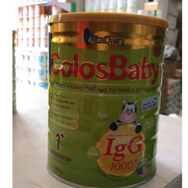 Sữa Colosbaby IgG 1000 1+ 800g