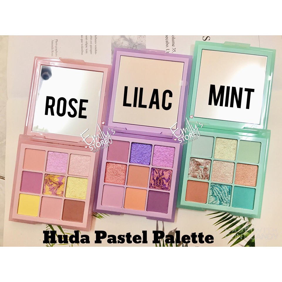 Bảng phấn mắt Huda Pastels Obsessions Palette