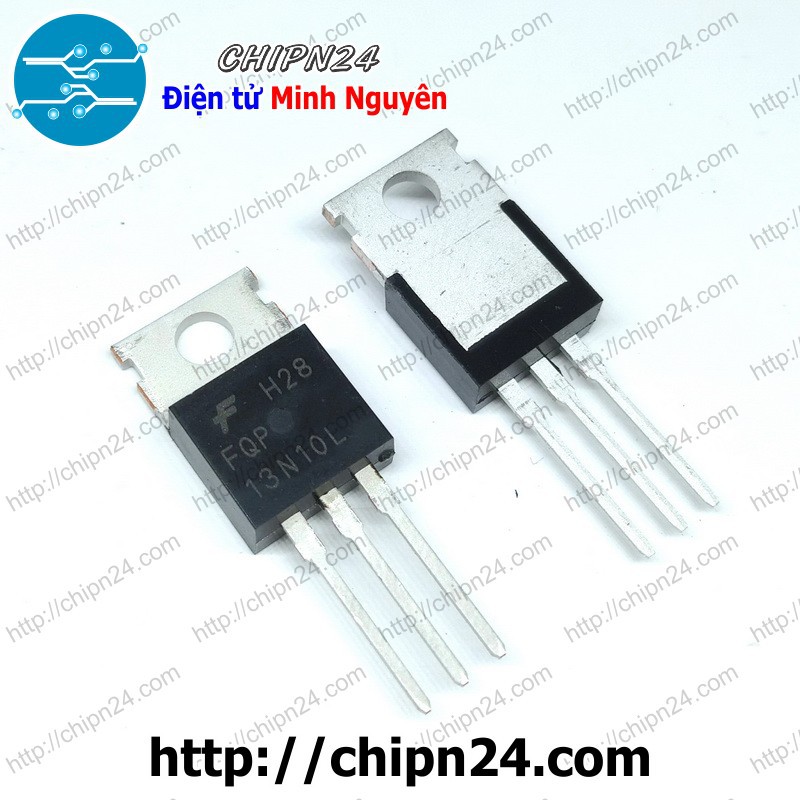 [2 CON] (KT1) Mosfet 13N10 TO-220 13A 100V Kênh N (FQP13N10 FQP 13N10)