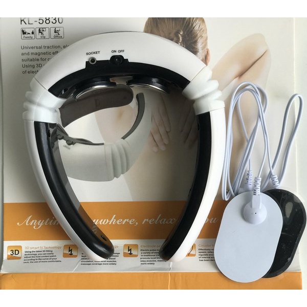 Máy massage cổ vai gáy đầy đủ phụ kiện mới (bảo hành 6 tháng)