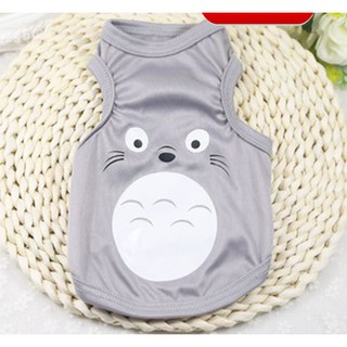 Áo chó mèo toroto xám 1 đến 8kg