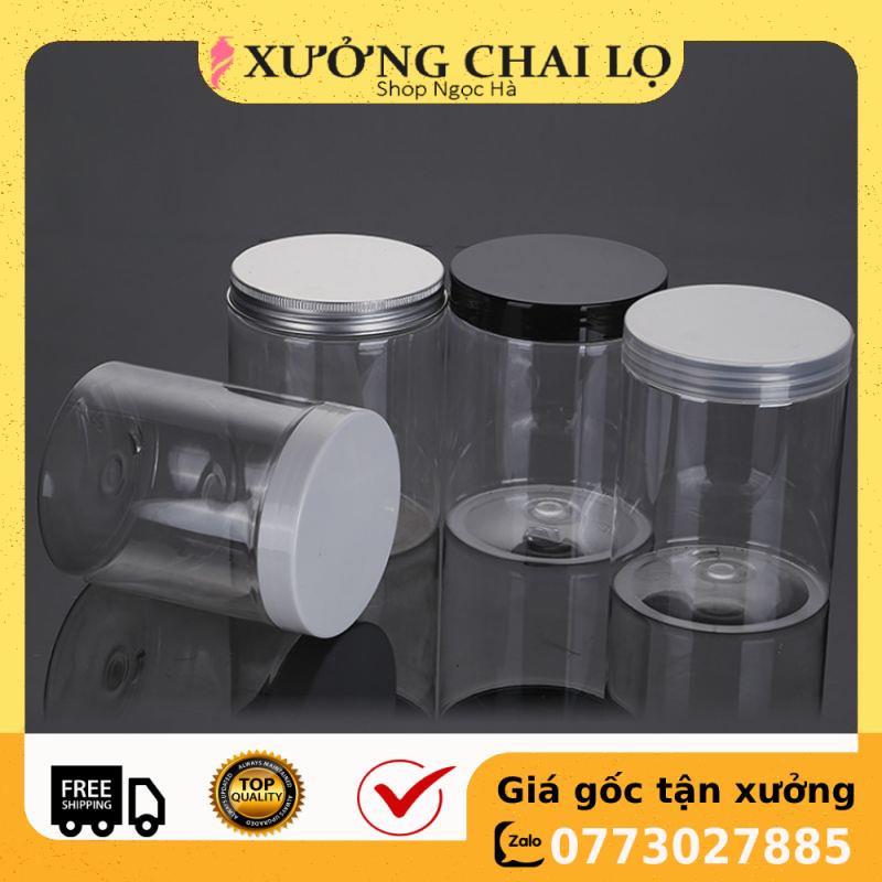 Hủ nhựa pet 250g nâu,trong đựng kem, chiết mỹ phẩm , phụ kiện du lịch