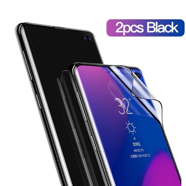 Bộ 2 miếng dán dẻo Baseus Galaxy S10 Plus Full màn mỏng 0.15mnm ( Cảm ứng được vân tay )