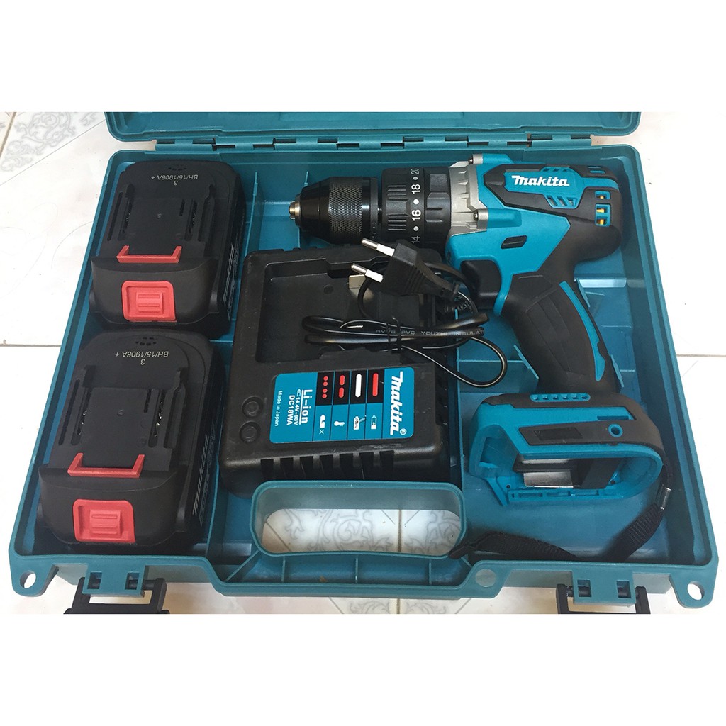 Máy Khoan Pin Bắt Vít Makita 36V Không Than - Tặng Mũi Khoan