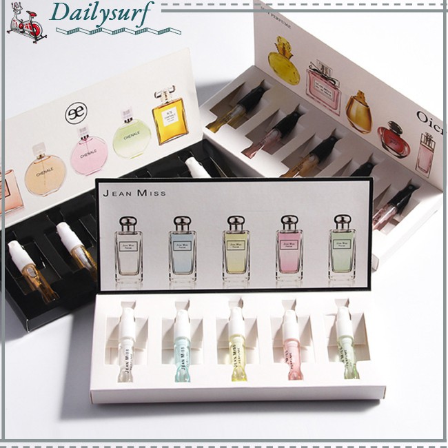 (Hàng Mới Về) Set 5 Lọ Nước Hoa Dạng Xịt J4 3ml Dành Cho Nữ | BigBuy360 - bigbuy360.vn