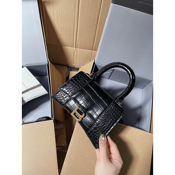 Túi balen vân rắn hàng box 2 lớp siêu sang size 20cm - 22cm chuẩn sịn 5465# - 5466#