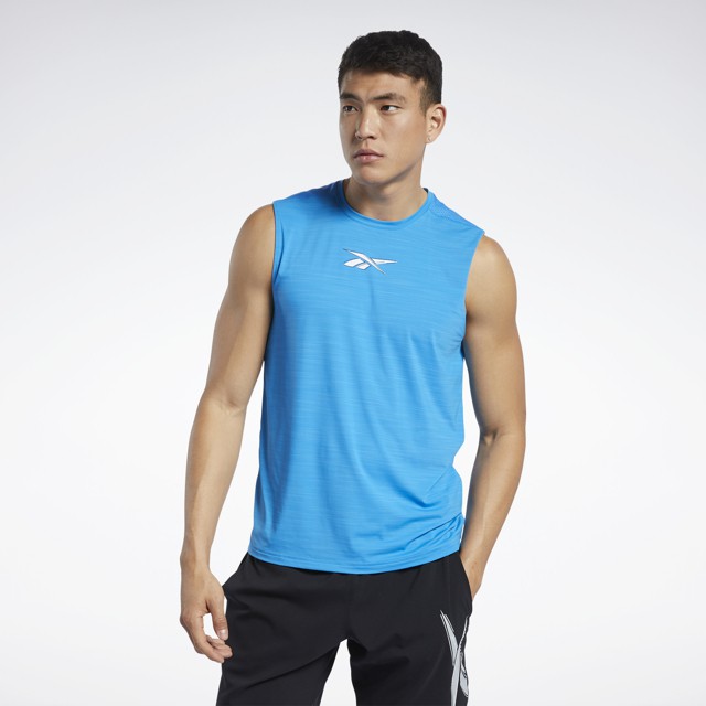 Áo Thun Thể Thao Nam Reebok Tập Luyện Workout Ready Activchill Sleeveless Tee FS8447