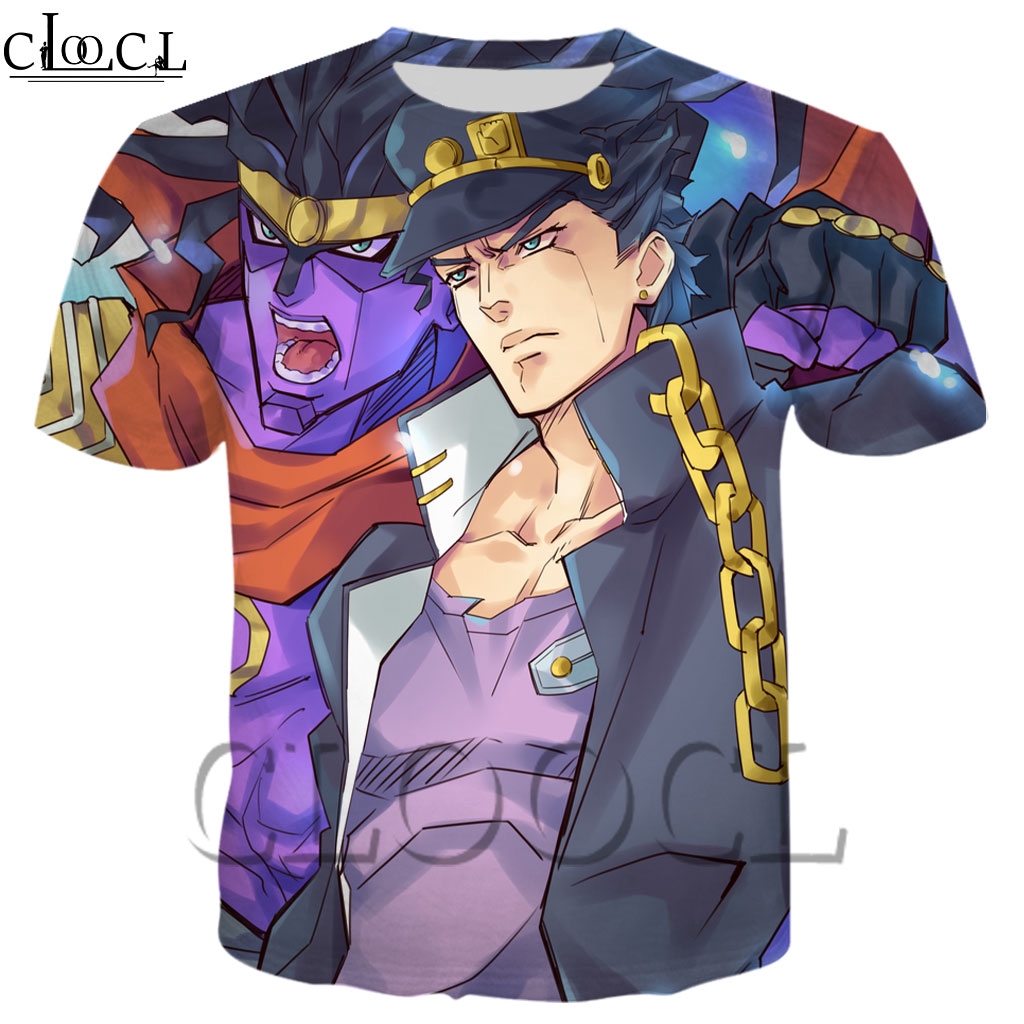 Áo thun in 3D CLOOCL Fashion JoJo's Bizarre Adventure cho nam