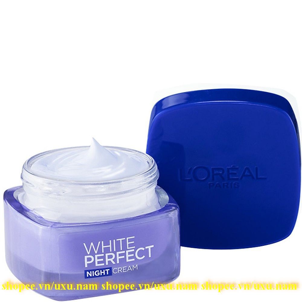 Kem dưỡng da trắng mượt đều màu ngày, đêm Loreal Paris White Perfect 100% chính hãng