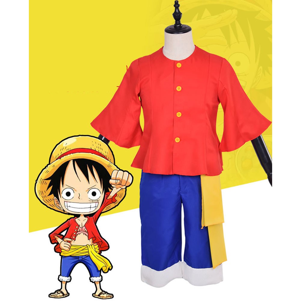 Trang phục hóa trang nhân vật Luffy trong One Piece