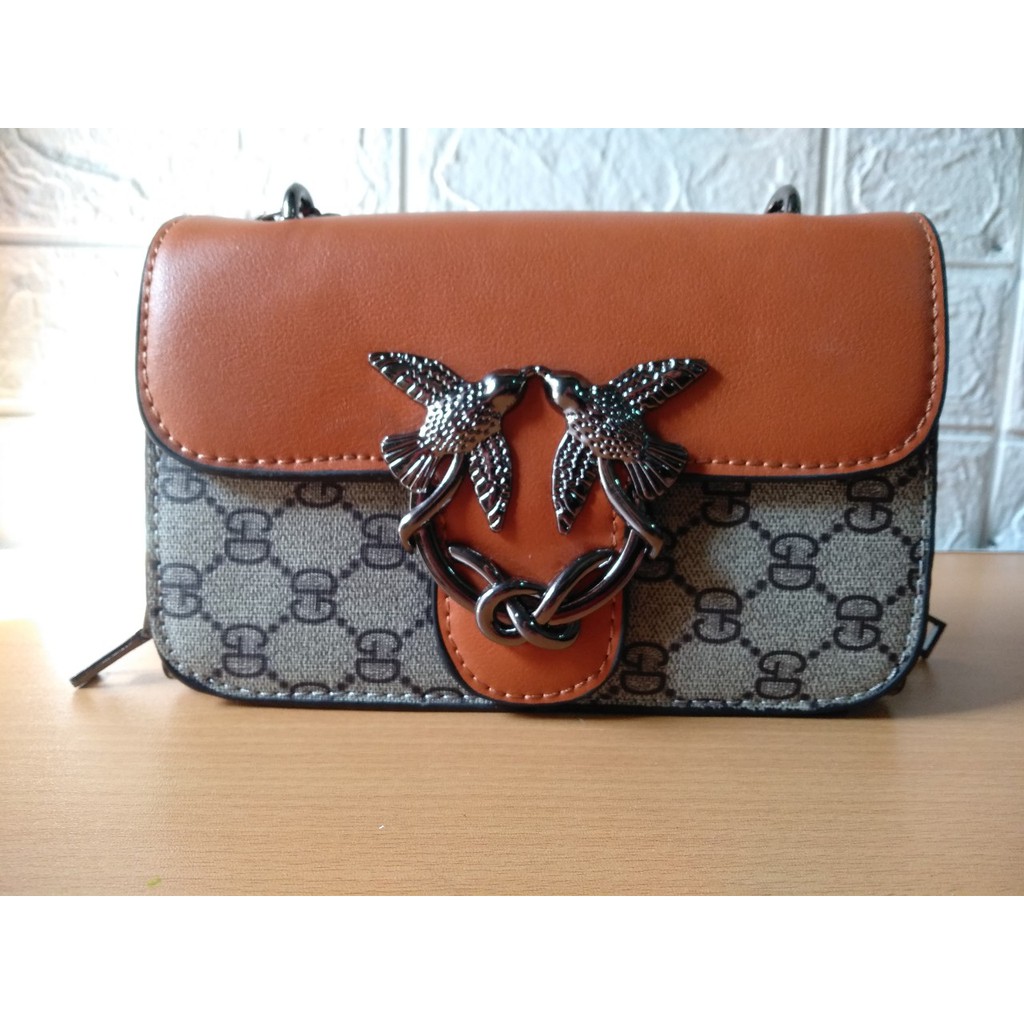 Túi Thời Trang Nữ Đôi Chim Hai Ngăn TN243