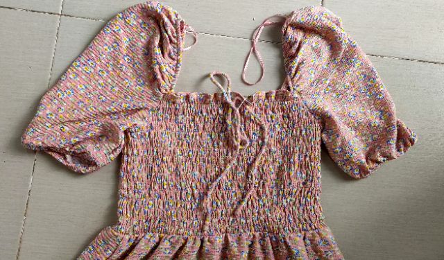 Đầm nhún Topshop US4, new 99%