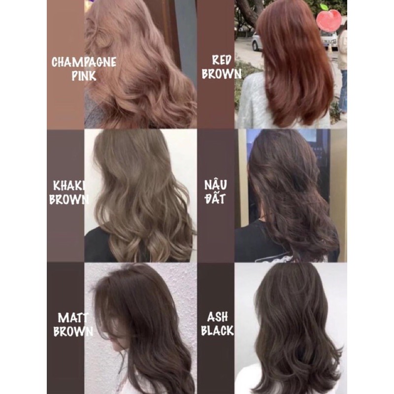 Thuốc Nhuộm Tóc ChengHairs full màu
