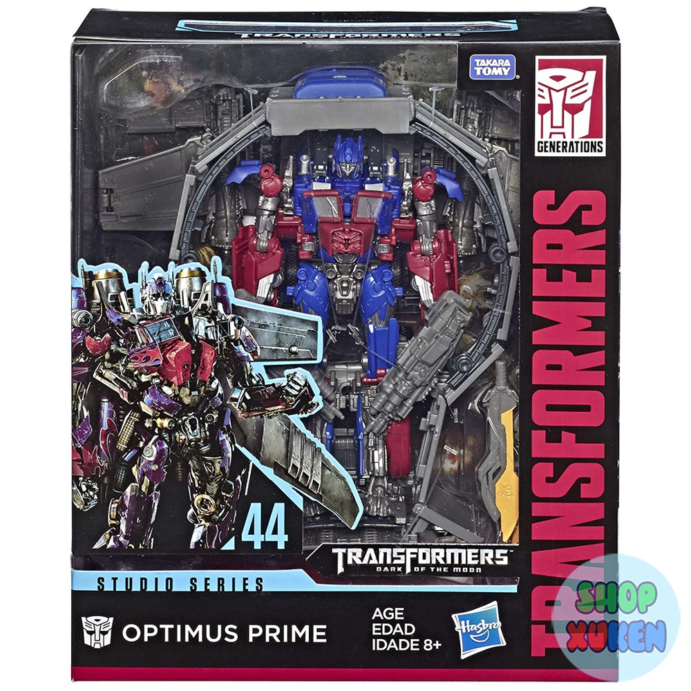 Optimus Prime SS44 Robot Đồ Chơi Biến Hình Transformers Studio Series Leader Class Gồm Thùng Xe Trailer Đi Kèm