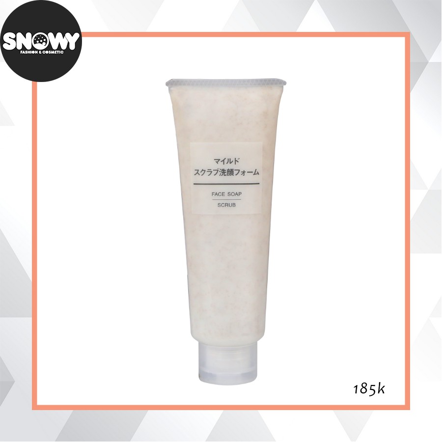 Tẩy tế bào chết Muji Face Soap scrub