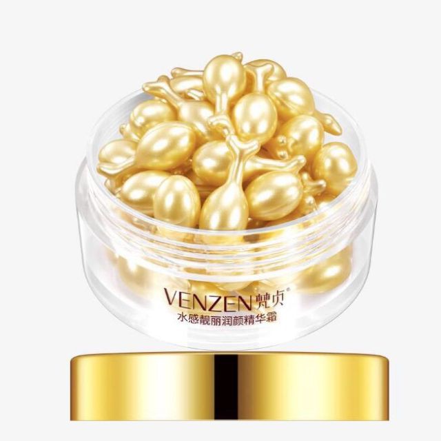💕HOT💕 Serum Viên Dưỡng Da Căng Bóng VEZE Siêu Phẩm Dưỡng Da Cung Cấp Collagen Thu Nhỏ Lỗ Chân Lông
